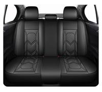 Coprisedili Per Jaguar Per XF Per I-PCAE Per XE Per F-PACE Accessori Cuscino Di Protezione Della Copertura Del Seggiolino Auto Antiscivolo Copri Sedili Auto(Rear Seat-Black)