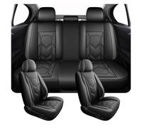 Coprisedili Per Jaguar Per XF Per I-PCAE Per XE Per F-PACE Accessori Cuscino Di Protezione Della Copertura Del Seggiolino Auto Antiscivolo Copri Sedili Auto(A Set-Black Grey)
