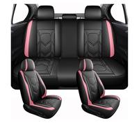 Coprisedili Per Jaguar Per XF Per I-PCAE Per XE Per F-PACE Accessori Cuscino Di Protezione Della Copertura Del Seggiolino Auto Antiscivolo Copri Sedili Auto(A Set-Pink)