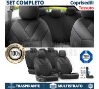 COPRISEDILI per Land Rover Defender in Tessuto COMPLETI Anteriori + Posteriori T