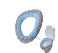 Coprisedili per WC Caldo Accessori da Bagno Più Spessa | Coperta per cuscino per sedile WC morbida e più calda per uso interno, M