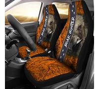 Coprisedili Sedile Mimetico Da Caccia All'Arancia Di Cinghiale Coprisedili Universali Compatibile Coprisedile Bambini Per Macchina, Camion, Suv, 52X138Cm