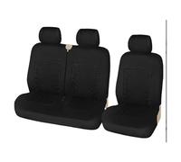 Coprisedili Universali 2+1 Per Camion Four Seasons 3 Sedili Anteriori | Cuscino Sedile Accessori Interni Auto Con Conducente Singolo E Doppio Passeggero Coprisedili Auto(Black)