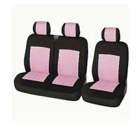 Coprisedili Universali 2+1 Per Camion Four Seasons 3 Sedili Anteriori | Cuscino Sedile Accessori Interni Auto Con Conducente Singolo E Doppio Passeggero Coprisedili Auto(Pink)