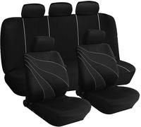 Coprisedili Universali Auto Sedili Standard, 2 Zip Posteriori Coprivolante MOD.G