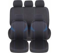 Coprisedili Universali Auto Sedili Standard, 2 Zip Posteriori Coprivolante MOD.H