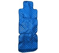 Coprisedili Universali Blu Con Cuciture Blu Con Spazio Per Il Cuscino