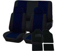 COPRISEDILI UNIVERSALI TRAPUNTATI CON TAPPETINI IN MOQUETTE AUTO UTILITARIA