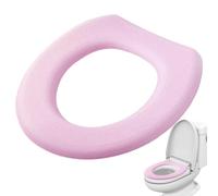 Coprisedili WC per bagno, Copriwater Chiusura ad anello con gancio Comodo | Calore Per accessori da bagno, copriwater o coperchi lavabili, antiscivolo, elasticizzat