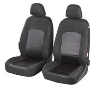 coprisedili x ford focus c-max 2003-2007 13247 ignifugo nero rosso fodere auto