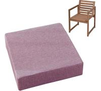 Copriseduta Del Divano Da Giardino Esterno Impermeabile Federe Di Ricambio Per Cuscini Da Giardino In Tinta Unita Memory Foam Antiscivolo Sfoderabili(#20,50x50cmx10cm)