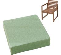 Copriseduta Del Divano Da Giardino Esterno Impermeabile Federe Di Ricambio Per Cuscini Da Giardino In Tinta Unita Memory Foam Antiscivolo Sfoderabili(#15,43x43cmx10cm)