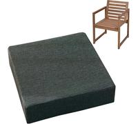Copriseduta Del Divano Da Giardino Esterno Impermeabile Federe Di Ricambio Per Cuscini Da Giardino In Tinta Unita Memory Foam Antiscivolo Sfoderabili(#18,30x30cmx3cm)