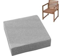 Copriseduta Del Divano Da Giardino Esterno Impermeabile Federe Di Ricambio Per Cuscini Da Giardino In Tinta Unita Memory Foam Antiscivolo Sfoderabili(#17,45x45cmx10cm)