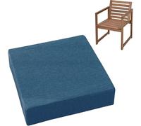 Copriseduta Del Divano Da Giardino Esterno Impermeabile Federe Di Ricambio Per Cuscini Da Giardino In Tinta Unita Memory Foam Antiscivolo Sfoderabili(#12,45x40cmx3cm)