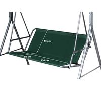 Copriseduta di ricambio per dondolo da giardino, copertura per mobili da giardino, per esterni (138 x 50 x 50 cm, verde)