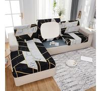 Copriseduta Divano Elasticità Fodera per Cuscino del Divano Indipendente,Fodera per Sedile Divano Fodera Coprisedile, Protezione del Cuscino Sedile del Divano ( Color : #17 , Size : 2 seats (100-125cm