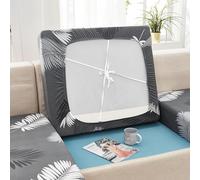 Copriseduta Divano Elasticizzato Coprisedile per Divano con Penisola 3/2/1 posti Fantasia Federa Copricuscino Separati per Divani Antimacchia Copri Cuscino Sedile del Divano,N-2-seater（100-125cm)