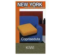 Copriseduta Divano New York Verde Kiwi - Tessuto Elasticizzato a Costine Antipil
