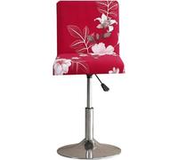 Copriseduta Sgabello Bar Schienale Basso Stampa Moderna Protezioni Estensibile per Sedia Alta Corto Coperture per Sgabelli Girevoli da Cucina(Style H,8PCS)