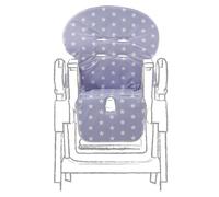 Italbaby Copriseduta per seggiolone STARLETTE Azzurro 050 6150 12