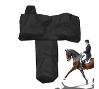 Coprisella A Cavallo Western - Scudo Impermeabile, Protezione Cinghia Elastica | Custodia In Sella In Vita A Righe Piena Grandezza Con Bordi Rinforzati Offrendo Protezione A Lungo Term