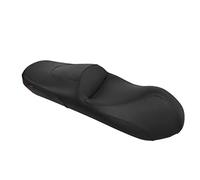 Coprisella compatibile con Piaggio Beverly 250 / 300i Tourer 2009-2010 nero con cuciture nere