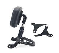 Coprisella monoposto Schienale Del Passeggero Del Conducente Del Motociclo Multiuso Il Modello Per Harley Touring Road King Street Road Glide 1998-2008(Nero)