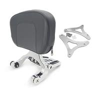 Coprisella monoposto Schienale Del Sedile Del Conducente Regolabile Plug-in Moto Per Harley Per Fat-Boy Street Bob Dyna Softail Sportster Touring Road King(6)