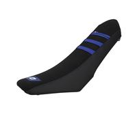 Coprisella per moto da cross Doppler adatta per Rieju MRT 2009 - nero/blu.