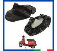 Coprisella per PIAGGIO VESPA 125 T5 Classic Biposto Ecopelle Sky Nero Copertina