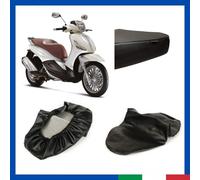 Coprisella Sella Biposto per PIAGGIO MEDLEY 125 150 200 TUTTI Ecopelle Sky Nero