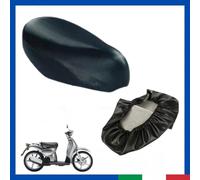 Coprisella Sella per APRILIA SCARABEO 50cc 100cc Monoposto Ecopelle Sky Nero