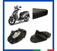 Coprisella Sella per KYMCO PEOPLE S 125 150 200 Ecopelle Sky Nero Impermiabile