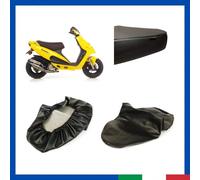 Coprisella Sella per MALAGUTI F12 PHANTOM 50cc LC Biposto Ecopelle Sky Nero