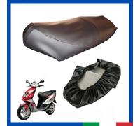Coprisella Sella per PIAGGIO NRG MC2 MC3 EXTREME 50cc Biposto Ecopelle Sky Nero