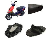 Coprisella specifico per scooter Aprilia SR 50 biposto realizzato in similpelle