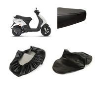 Coprisella specifico per scooter Piaggio Zip 50 biposto realizzato in similpelle