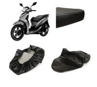 Coprisella specifico per scooter Sym Symply 125 biposto realizzato in similpelle