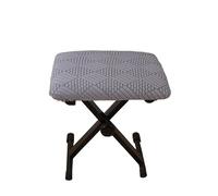 Coprisgabello rettangolare,coprisgabello per pianoforte personalizzabile,coprisgabello universale elasticizzato per cambiare le scarpe,lavabile in lavatrice(40x30x4cm(16x12x2inch), Dark Gray)