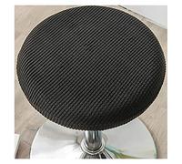 Coprisgabello Rotondo con Elastico 1/2/4/6 Pezzi Fodera Coprisgabello Da Bar Rotondo Coprisedili Diametro 30CM-36CM Copertura per Sgabello Tondo Elastici Copri Sgabello ( Color : S , Size : 1 pezzo )