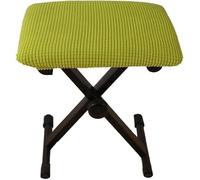 Coprisgabello Universale Elasticizzato per Pianoforte - Copertura Rettangolare Lavabile, Ideale per Cambio Scarpe e Protezione della Seduta(Green,55x35x4cm/22x14x2inch)