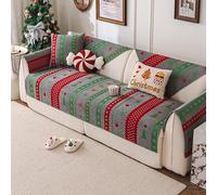 Coprisofà In Chenille Festivo, Amico Degli Animali Per Divani A Moduli, Lavabile Per Una Decorazione Natalizia Rapida, Perfetto Per Ogni Stagione gray 90X160cm