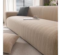Coprisofà Spessi E Pelosi Lavabili A Copertura Totale, Morbido Pile Plush, Coprisofà Elasticizzato Resistente Agli Animali Per Divani Modulari, Coperture Per Divani Del Soggiorno Khaki Four