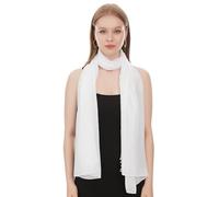 Coprispalle Donna Elegante Chiffon Sciarpa Sciarpe, Scialle Foulard Donna Moda, Stola Elegante Signora Cerimonia, Abiti Cerimonia Alla Moda, Stola Argento, Spolverino Signora Chic