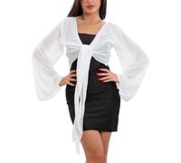 Coprispalle donna elegante maniche ampie cerimonia bolero TOOCOOL VB-10371