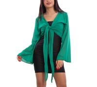 Coprispalle donna elegante maniche ampie cerimonia bolero TOOCOOL VB-10371
