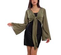 Coprispalle donna elegante maniche ampie cerimonia bolero TOOCOOL VB-10371