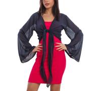 Coprispalle donna elegante maniche ampie cerimonia bolero TOOCOOL VB-10371