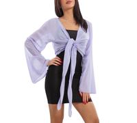 Coprispalle donna elegante maniche ampie cerimonia bolero TOOCOOL VB-10371